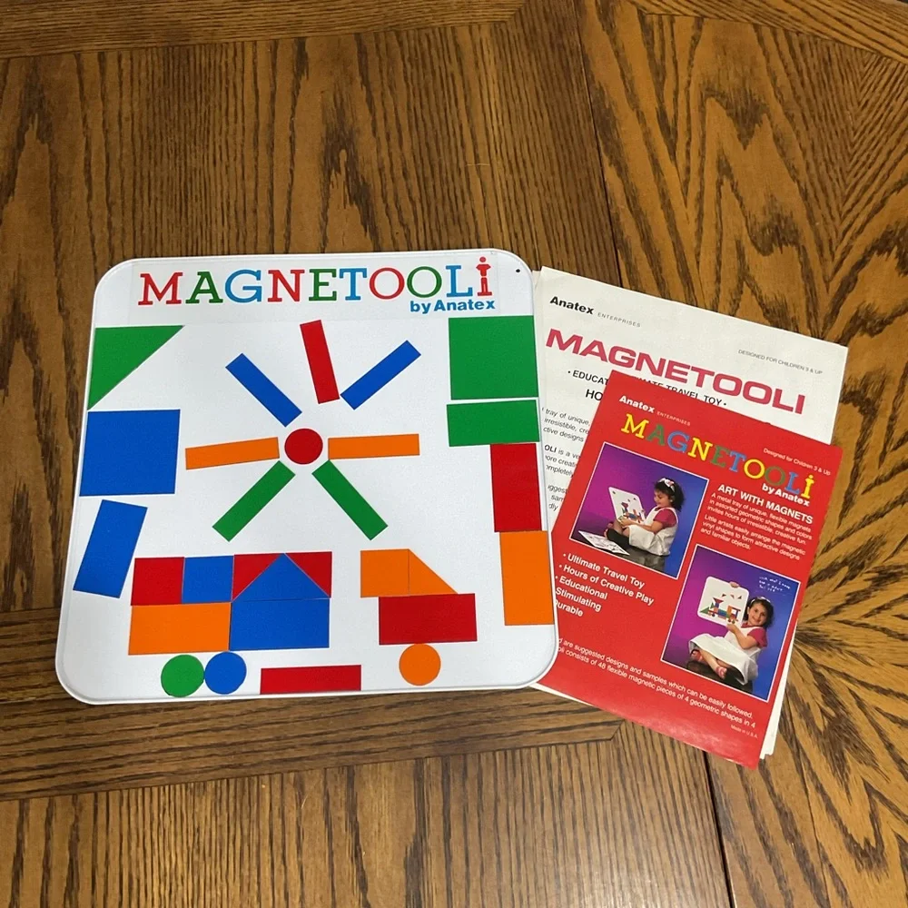 Multicolor Anatex Magnetooli Magnetic Art Set Toy